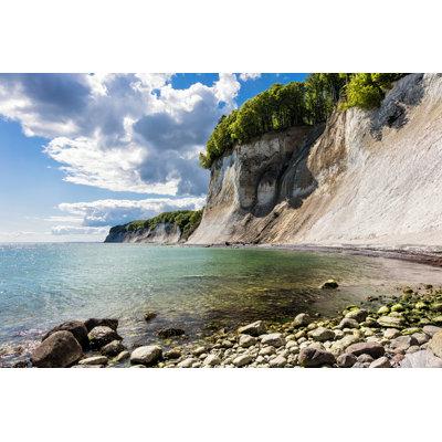 Chalk Cliff - Wrapped Canvas Print
