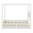 Canopy Bed With 4 Drawers