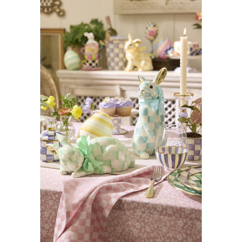 Stripe Mini Egg, Yellow/White