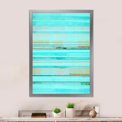 Art moderne gris et bleu II 2FDP47728