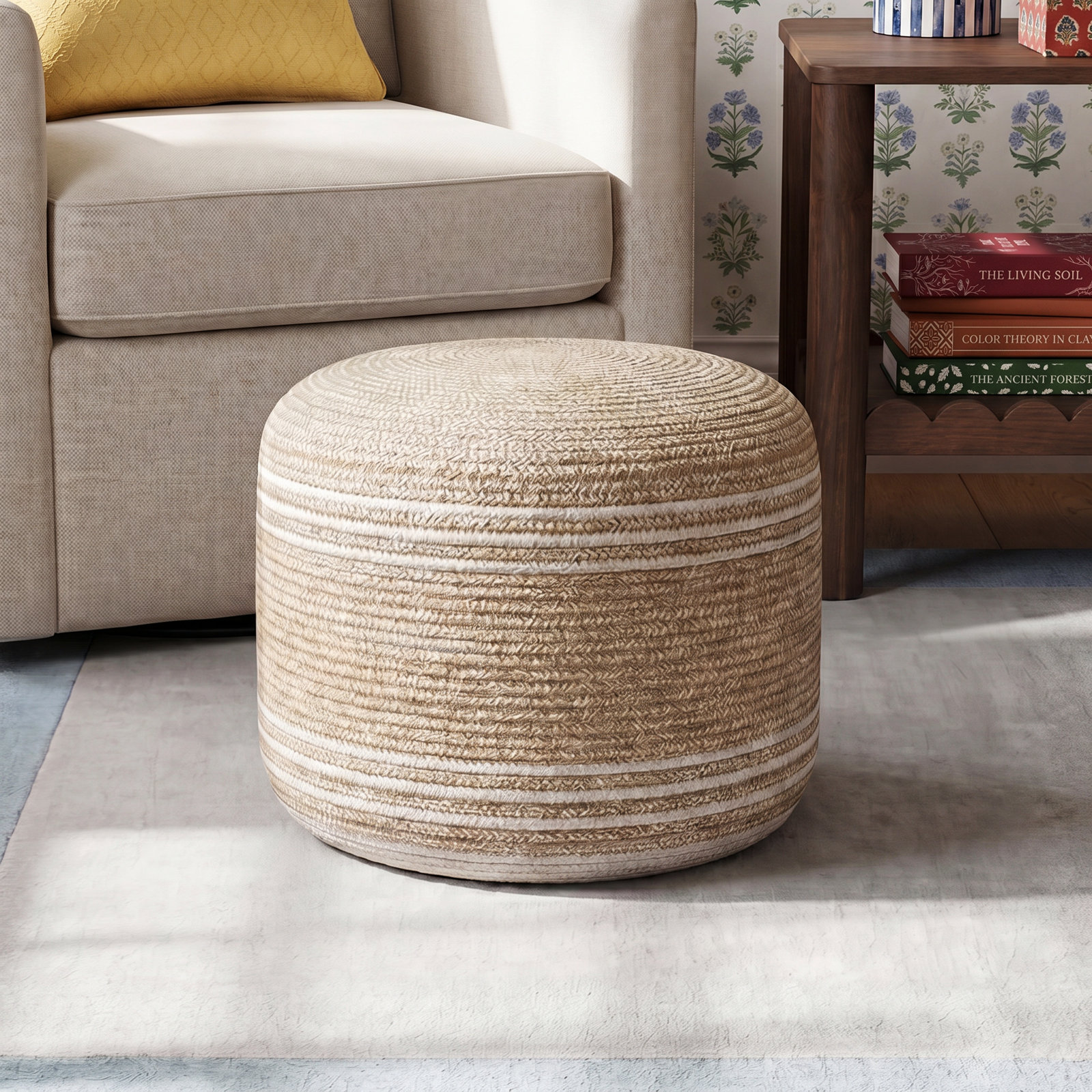 Heatherly Upholstered Pouf