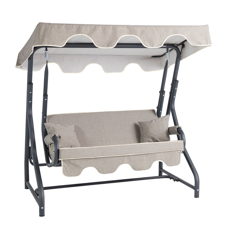 2 Person Porch Swing with Canopy