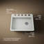 Riverby 25" L x 22" W Undermount Single Bowl Kitchen Sink-18955536