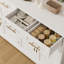 Buffet haut 60 "avec tiroirs - blanc