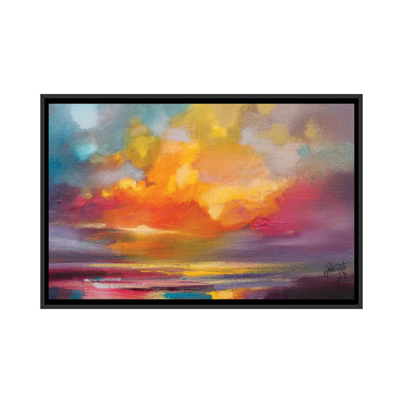 Coucher de soleil par Scott Naismith - Giclée sur toile tendue avec châssis, H 32 po x l 48 po x P 1,5 po