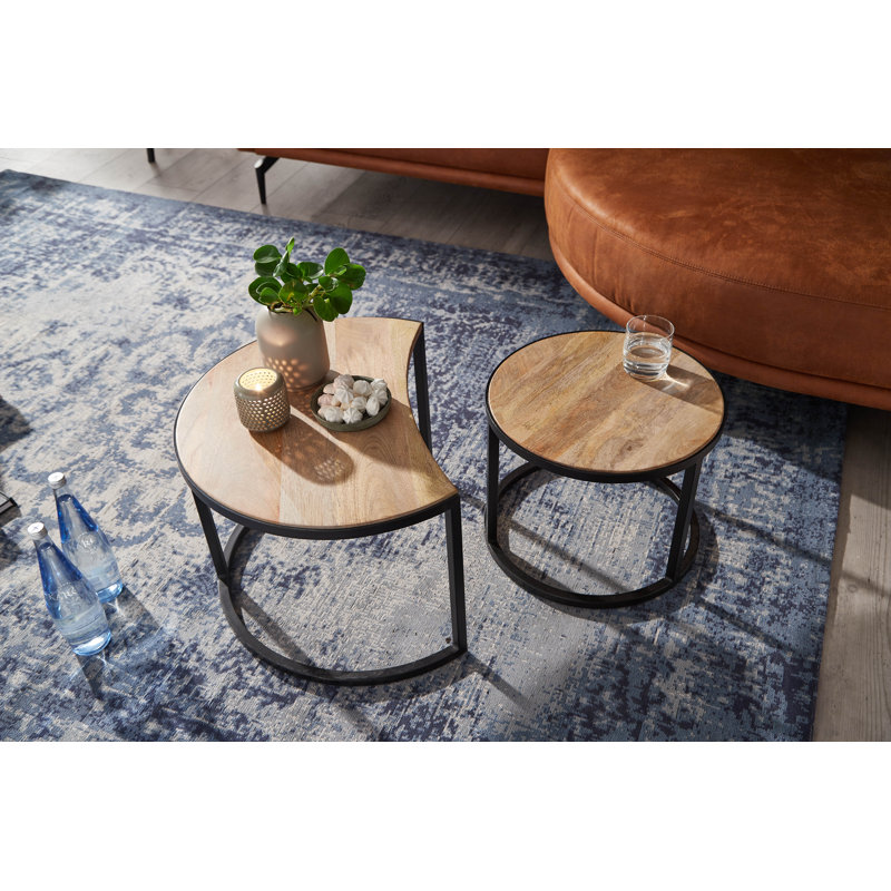 Pruden Frame Coffee Table, Beige