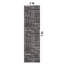 Tapis géométrique noir / ivoire Rambo-556911466-537140549