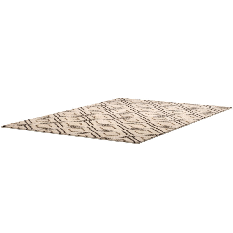 Tapis géométrique Arshia, Rectangle 5 pi 1 po x 7 pi 6 po