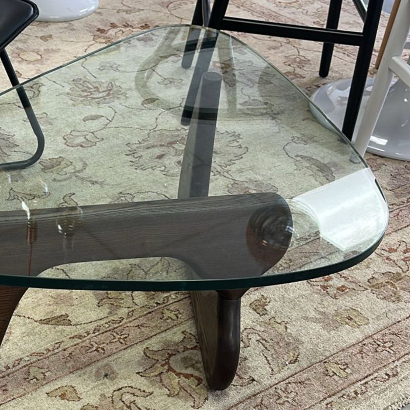 Fiske Glass Top Coffee Table