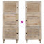 Solid Wood Rectangle Accent Cabinet-1699520364