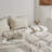 Linen Ruffled Duvet Cover Set-700940655-696302582