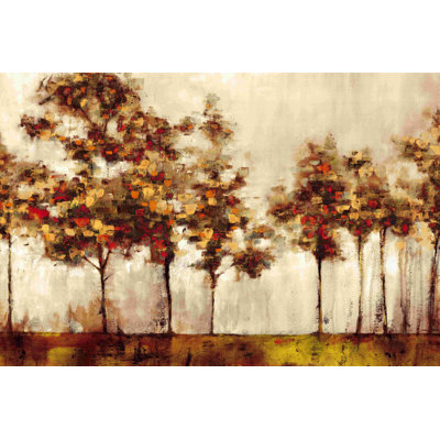 " Golden Trees 1 " Painting Print