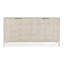 Mira 78"  Oak Wood White Buffet
