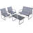 Helens 4 - Person Patio Conversation Set