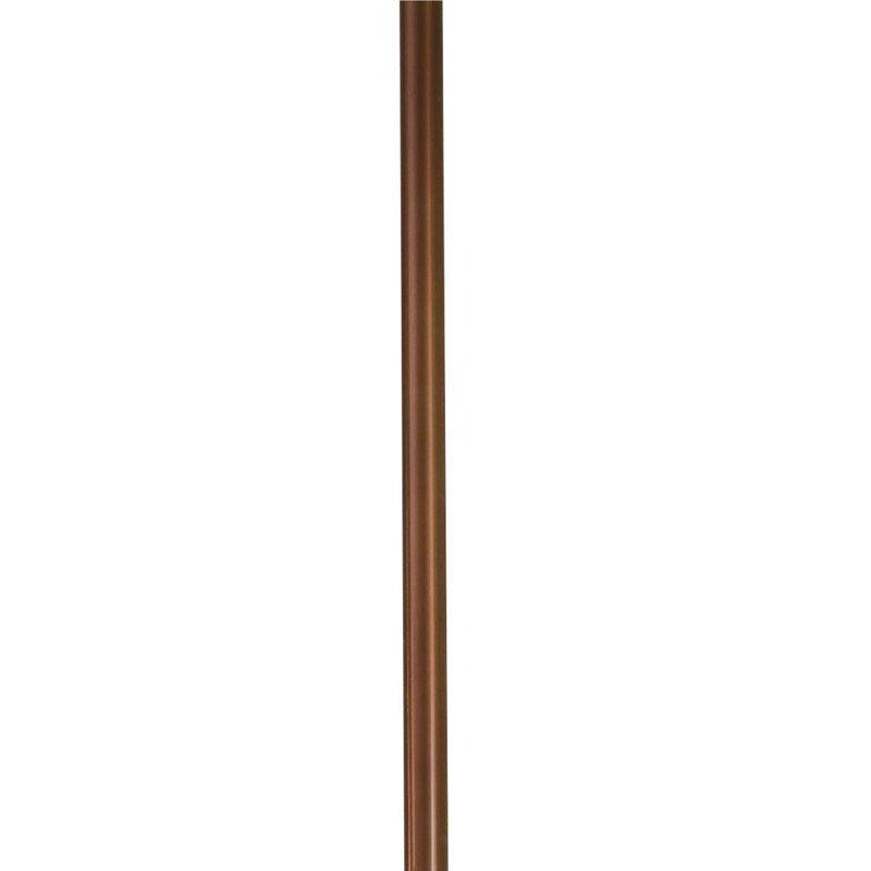 Ceiling Fan Downrod, 72" H x 0.75" W x 0.75" D, Copper Bronze