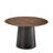 Dellia Outdoor Mid Century Modern Metal Single Round Coffee Table-812425113-807403864-807403866