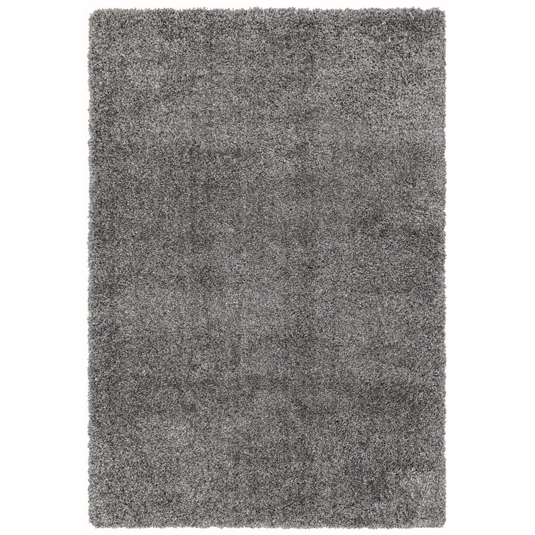Cosy Soft Shaggy Grey Rug