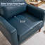 Ensemble de salon moderne avec 2 chaises d'appoint et causeuse, meubles rembourrés de style Mid-Century-75586856