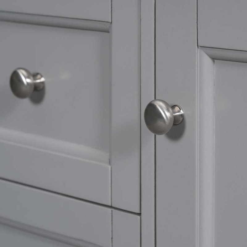 30'' Single Bathroom Vanity Base Only in Grey