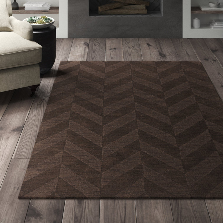 Zora Wool Chevron Indoor Rug