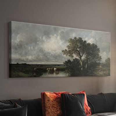 Série paysage - DC III - Toile tendue avec châssis - Prêt à accrocher