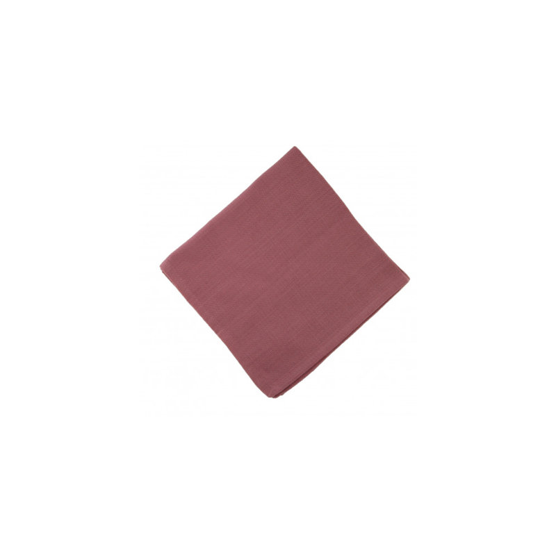 Mariposa Cotton Square Napkin, Dusty Rose