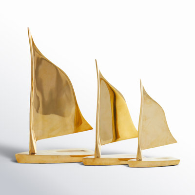 Montauk Sail Boat Sculpture