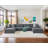 Modechai Sectional Sofa, 152“ Down Filled Sofa, 6 Seats U Shaped Couch with Chaise, Ottoman-1498899898