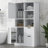 Renilde 62"H Bathroom Cabinet with Adjustable Shelf, Drawers and Racks