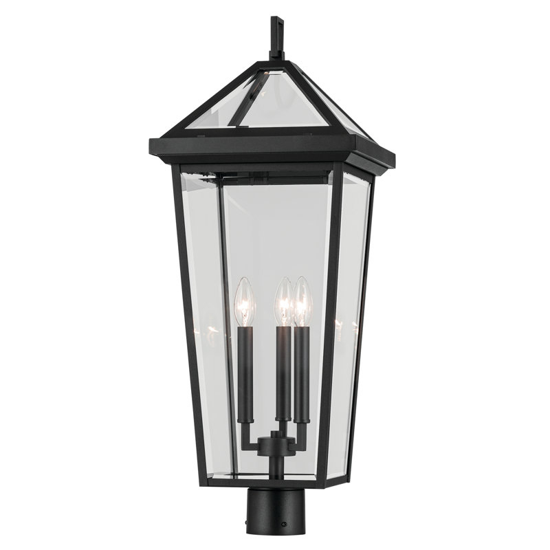 Kiyono Transparent Lantern Head, Textured Black