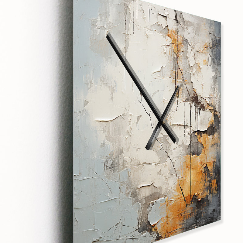 Horloge murale Cruzata - Abstract Shapes, Grand