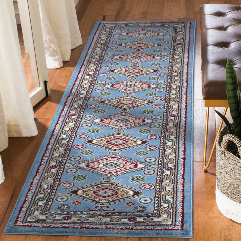 Peterlee Southwestern Area Rug, Runner 60 x 230cm