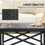 Rectangular Metal Outdoor Coffee Table , 80cm cm W 40cm cm D