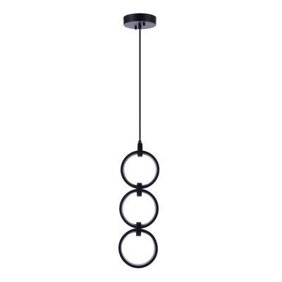 Luminaire suspendu à DEL 3 lumières Kemma