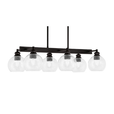 Edge 6 Light Bar With 5.75" Glass