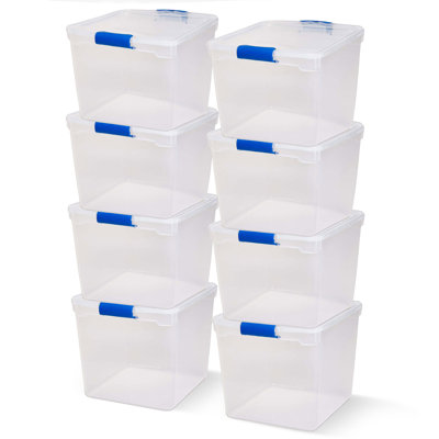 Homz Plastic Decorative Bin