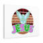 Jesus Dove Cross - Wrapped Canvas Print-562410734