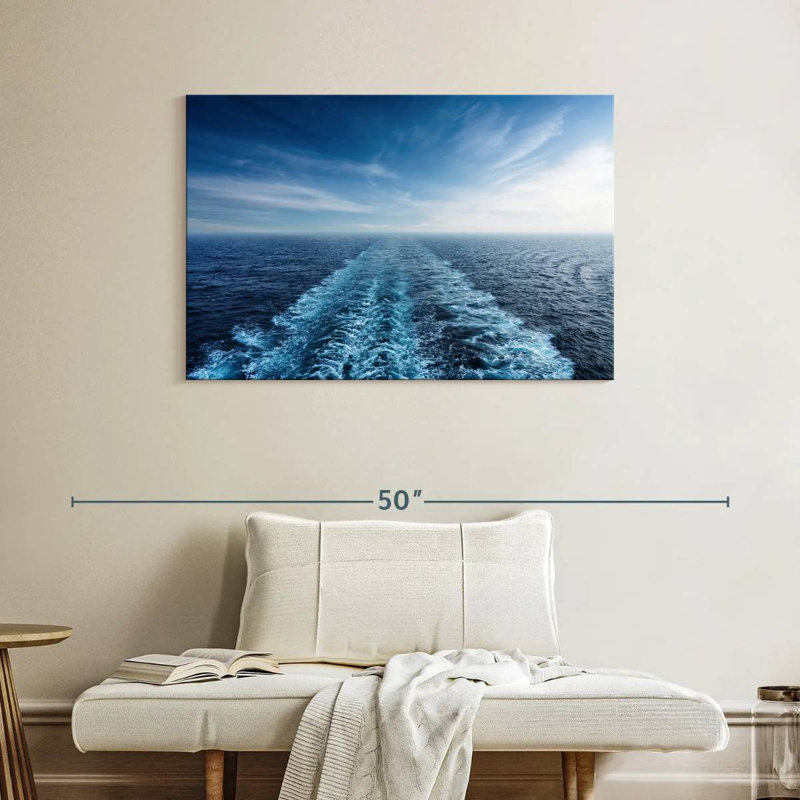 Gillard Sea and Waves, H 26 po x l 39 po