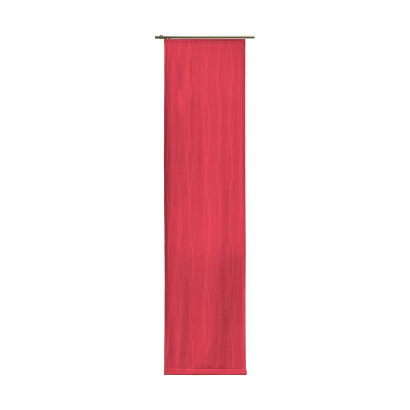 Barrentine Room Darkening Panel Curtains, 60cm Width x 225cm Drop, Red