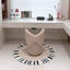 Tabouret pivotant de coiffeuse