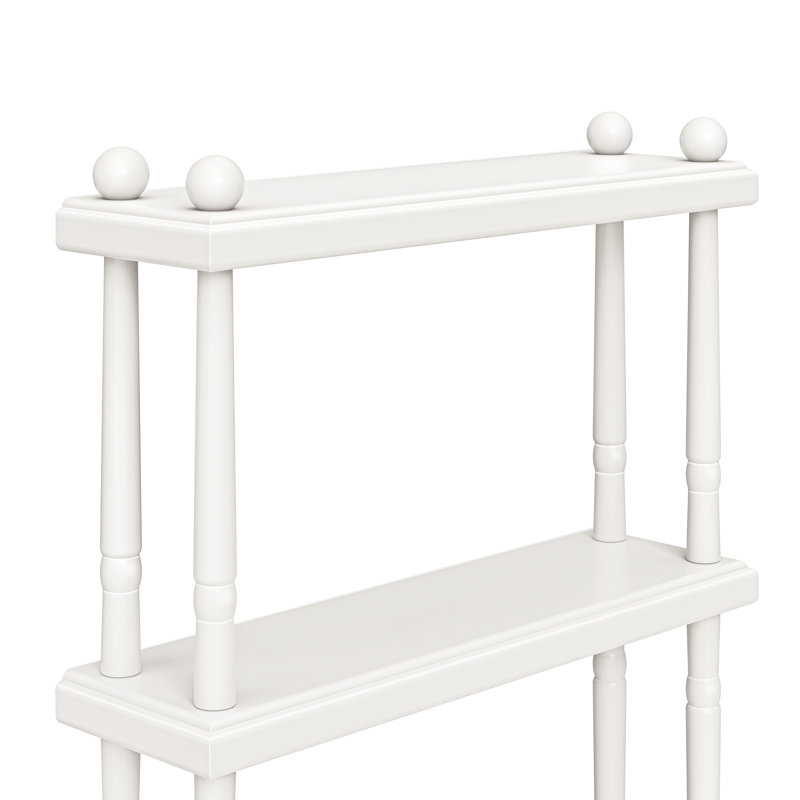 Liberty Tiered Wall Shelf, Warm White