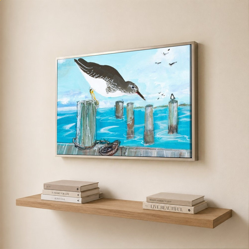 «Sandpiper Pier» par Robin Maria, impression sur toile