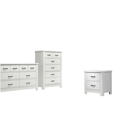 Ensemble de chambre à coucher 3 pièces Cassini