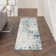 Alsup Abstract Modern Machine Woven Area Rug in Blue/Gray