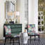 Fiona Rectangle Metal Wall Mirror