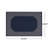 Navy Rectangle Polypropylene 5'3" X 7' Rug