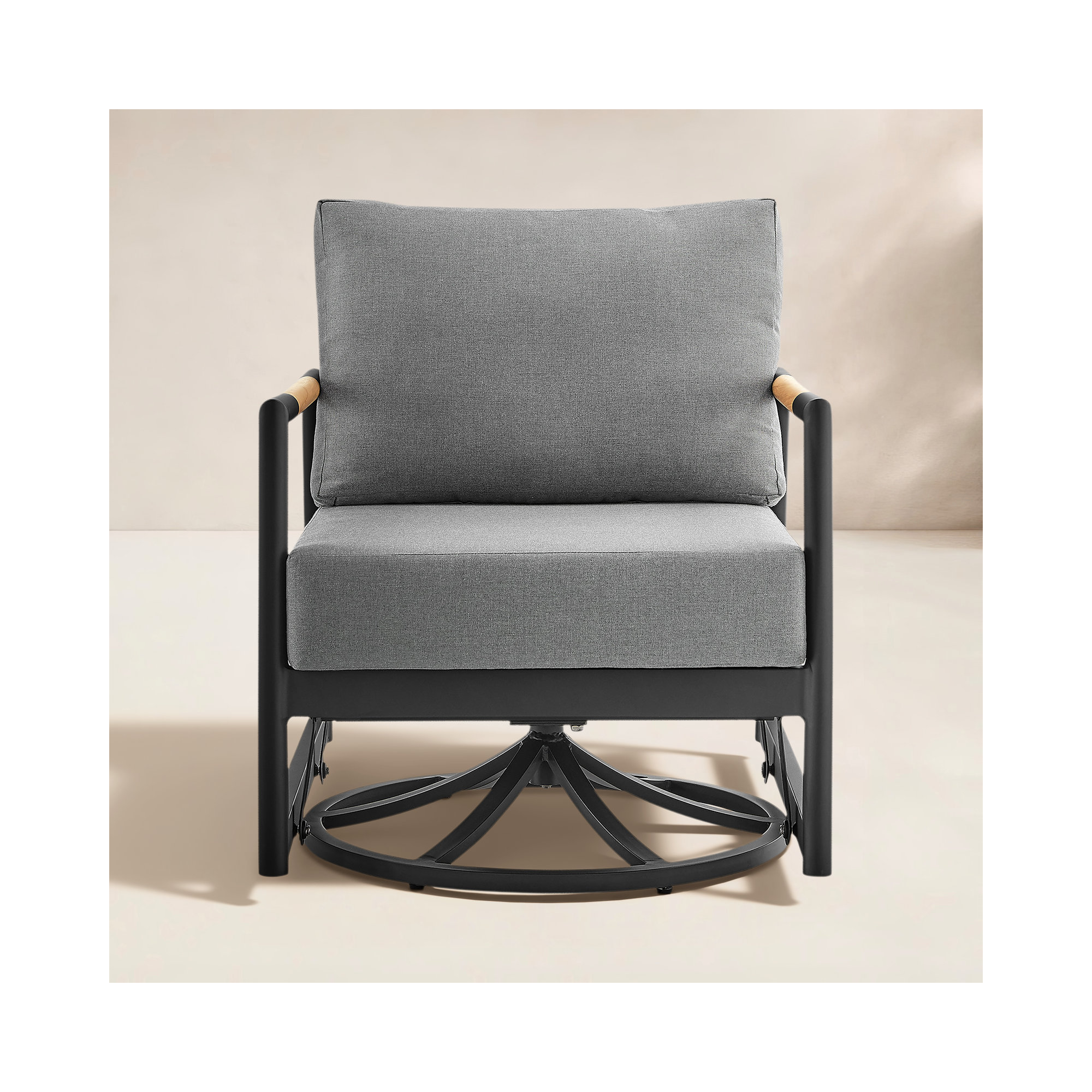 Burridge Outdoor Glider with Sunbrella® Cushions