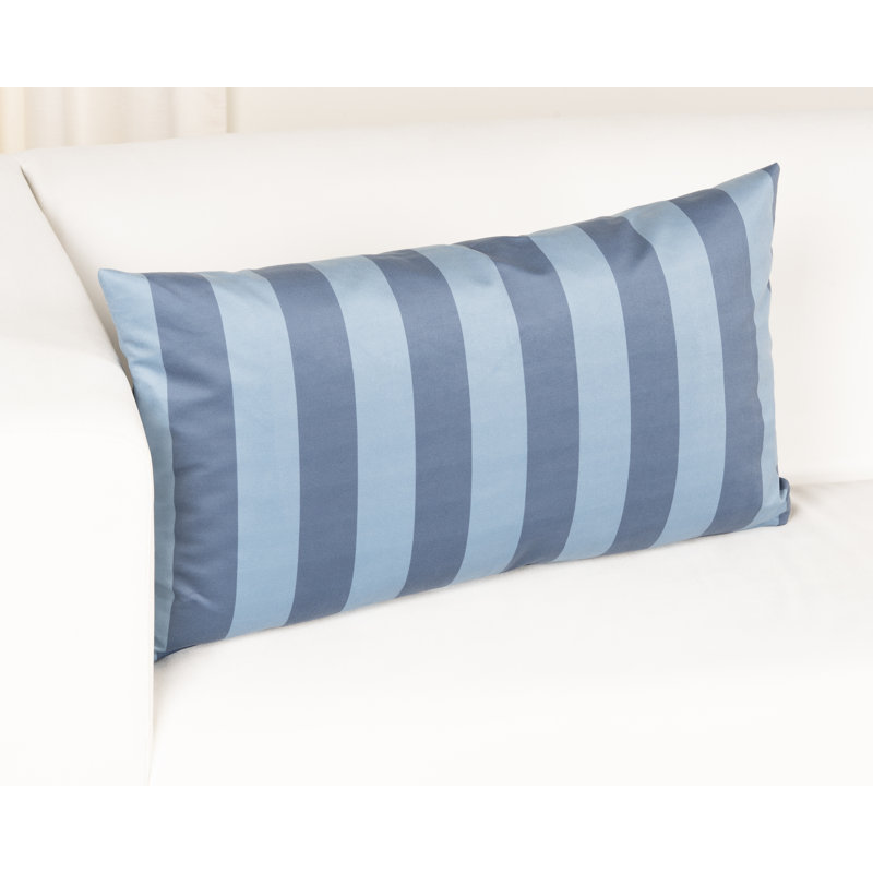 Coussin Deck, Plumes, 21 po x 12 po, Royal