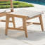 Marin Outdoor Teak Ottoman-1122812166