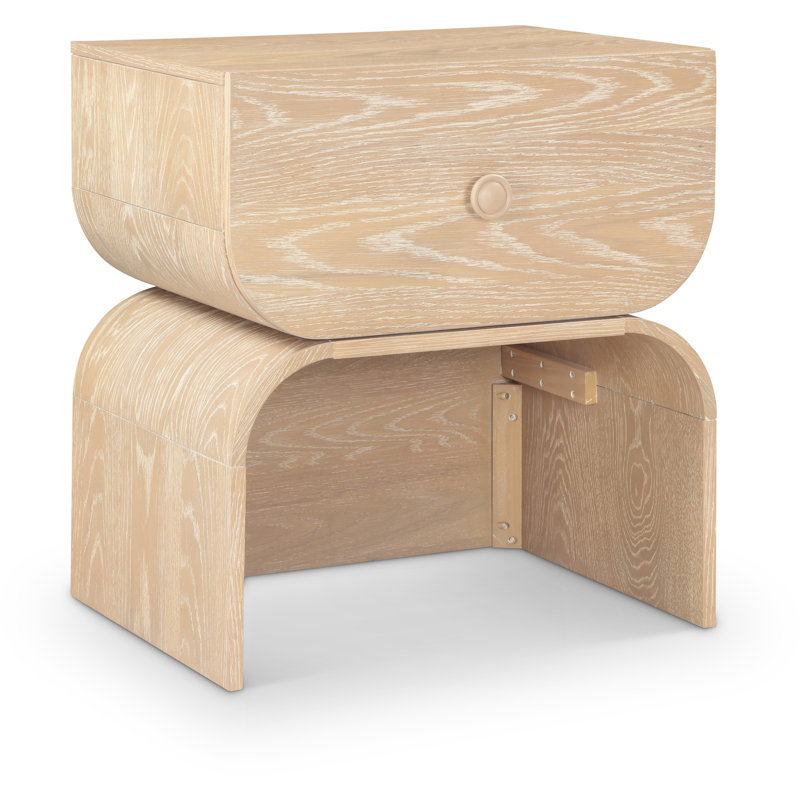 Jace Karrina Night Stand, Natural